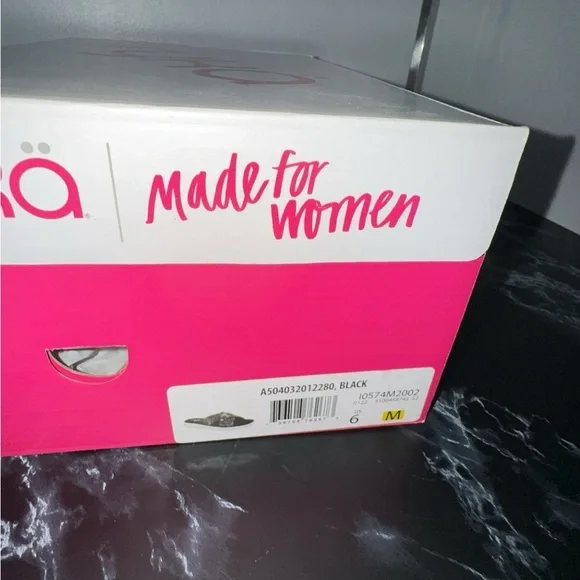 Ryka Women’s Malin Flat Slip On Slide Sandals Size 6 Black Multi -AUTHENTIC NEW - Picture 9 of 10